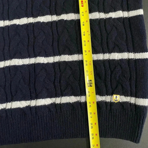Armor Lux Wool Fisherman Sweater New Striped Sailor Prep Nautical - Picture 10 of 15